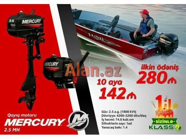 Qayiq matoru Mercury 2.5 M.H