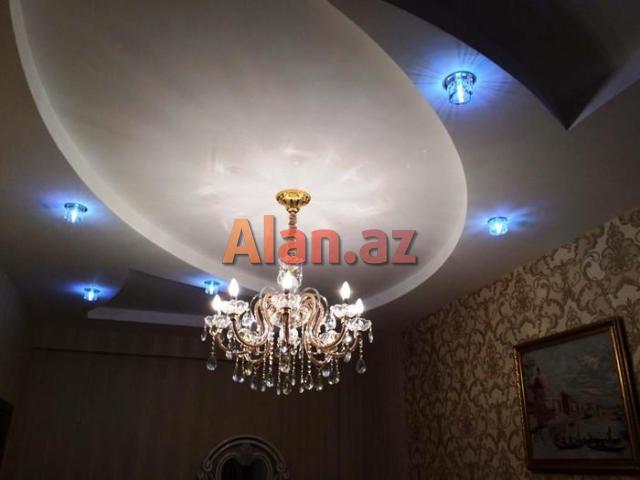 YENI YASAMAL “BAZAR STORE” marketin üstü 80 м² 2 otaqlı SUPER təmirli mənzil satilir.