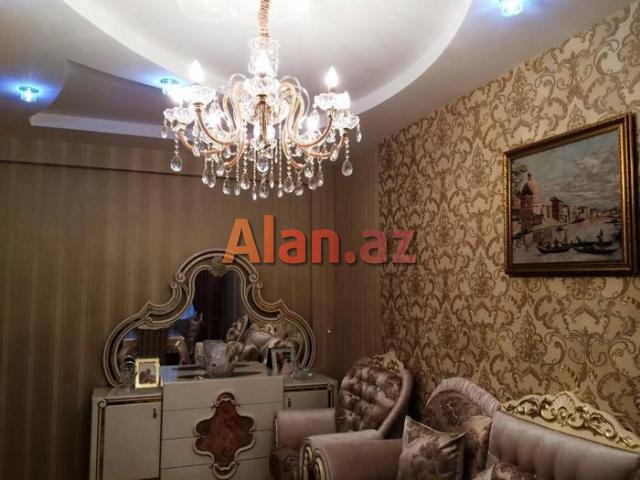 YENI YASAMAL “BAZAR STORE” marketin üstü 80 м² 2 otaqlı SUPER təmirli mənzil satilir.