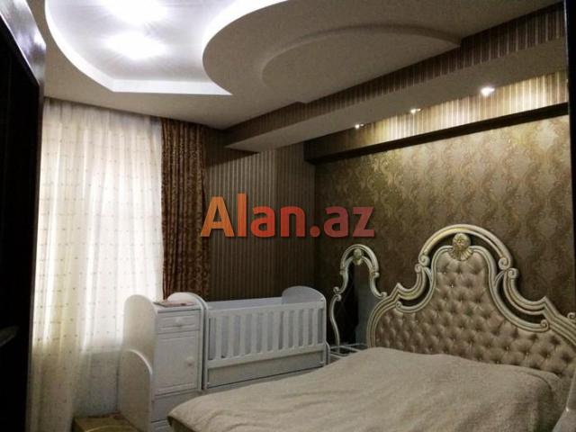 YENI YASAMAL “BAZAR STORE” marketin üstü 80 м² 2 otaqlı SUPER təmirli mənzil satilir.