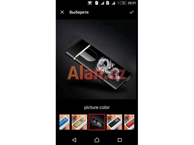 Sensorlu zajiqalka.Uzb ile zaryatka