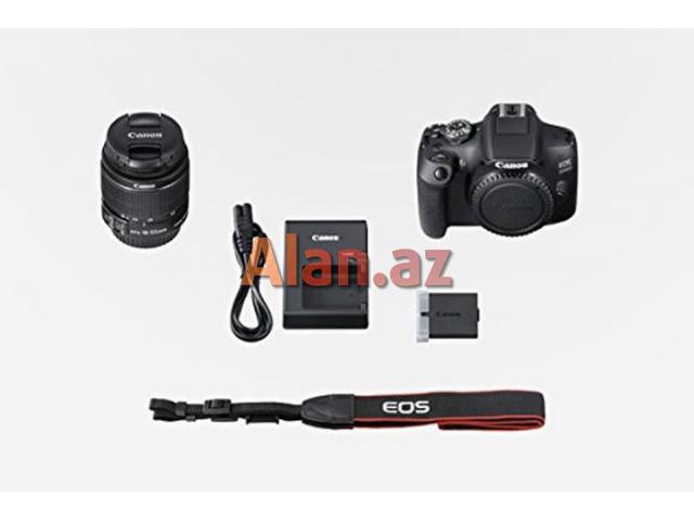Canon EOS 2000D DSLR Camera and EF-S 18-55 mm f