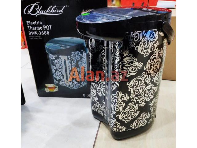 Samovar termopot Balackbird 800 watt 8 litr tutumlu