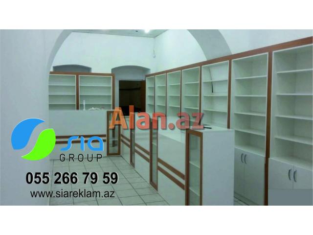 Aptek üçün mebellərin sifarişi