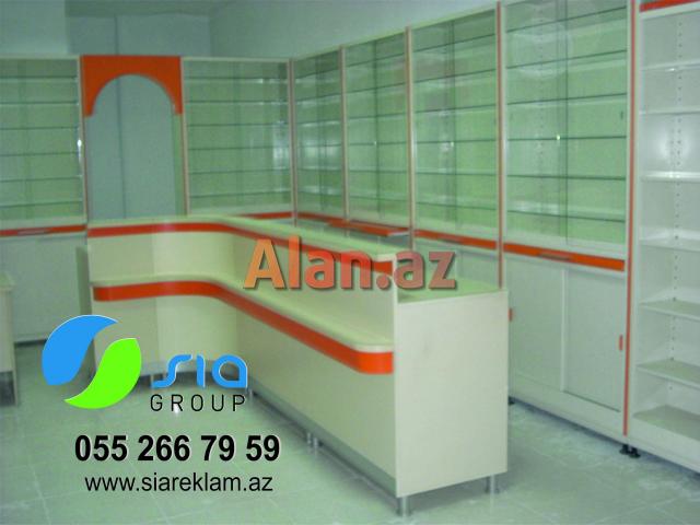 Aptek üçün mebellərin sifarişi