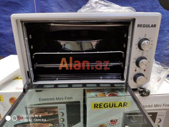 Elektrik Soba Tok peci Regular 43 litre Turk istehsali.