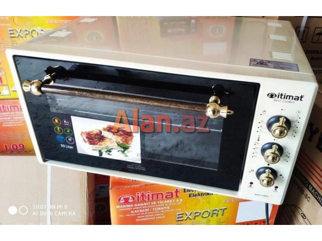 Elektrik soba tok peci Itimat 50 litr Yeni model Turk istehsali