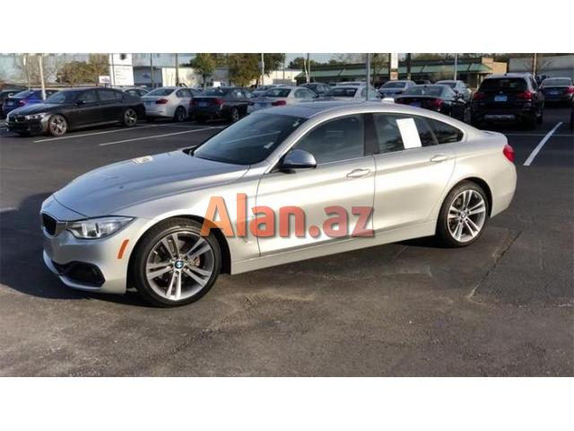 Gümüş rəngli prestijli BMW 430 2017