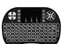 Mini klaviatura blutuzz. tvde smart tvde smaart box usb cixisi olan