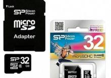 MicroSD kart 32 gb. Zəmanətli.