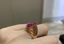 Rus qizili 583 prob uzuk zavod istehsalidir.