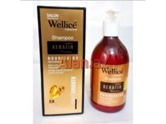 Keratin tərkibli şampun