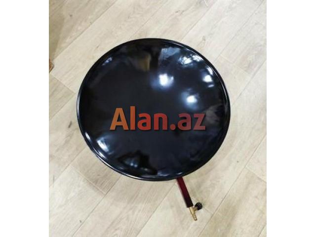 Qaz ile işleyen sac.