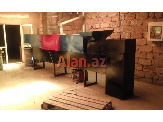 Priket qelyan və manqal kömürleri üçün istehsal avadanlıqları