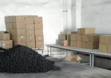 Priket qelyan və manqal kömürleri üçün istehsal avadanlıqları