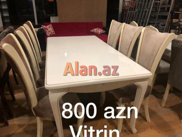 Stol stullarin birbasa satisi nagd alisa ay sonuna qeder endirim davam edir