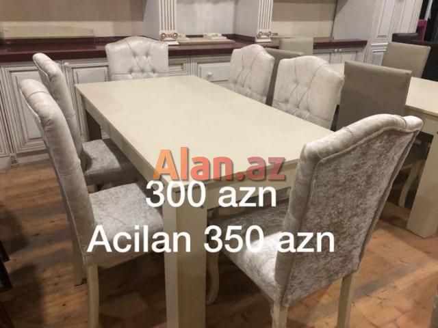 Stol stullarin birbasa satisi nagd alisa ay sonuna qeder endirim davam edir