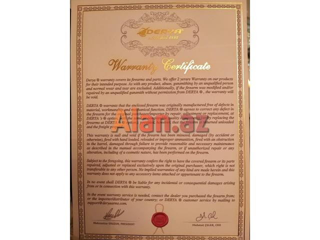 Ov tufengi satilir. Derya MK12 ov tufengi satilir