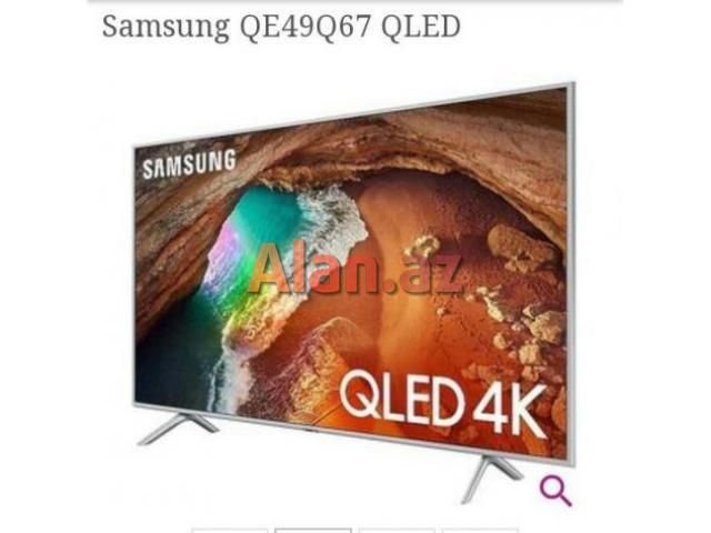 Televizor Samsung Qled QE 49Q67RAUXRU 124 Ekran , 2019 model , 4K UHD Smart
