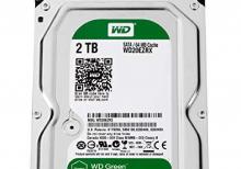 2 TB Western Digital sert disk