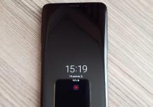 Samsung Galaxy S9 plus satılır