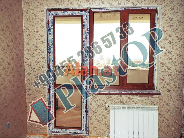 Plastik qapi pencere Her yerden 20% ucuz