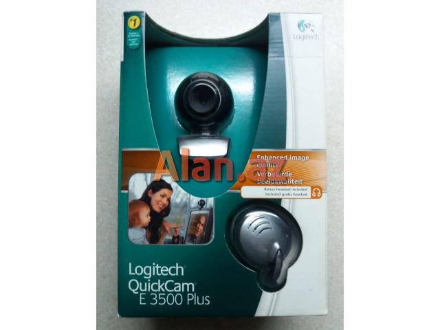 веб-камера с наушниками Logitech® QuickCam® E 3500 Plus™