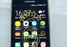 Samsung Galaxy j3 satılır
