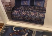 Orijinal Turkiye brendi olan Clasy firmasinin setin yataq ortuyu desti