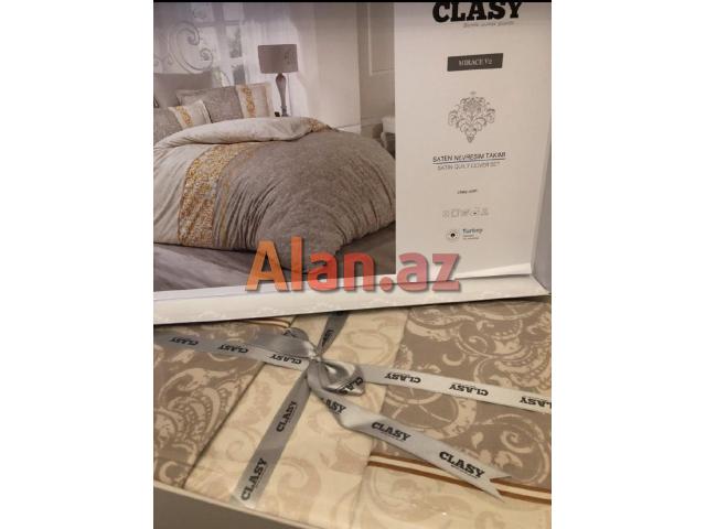 Clasy firmasinin setin yataq ortuyu desti