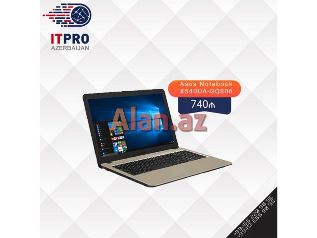 Asus Notebook X540UA-GQ806 satışı