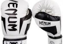 Venum Venum Elite Boxing Gloves - White/Black