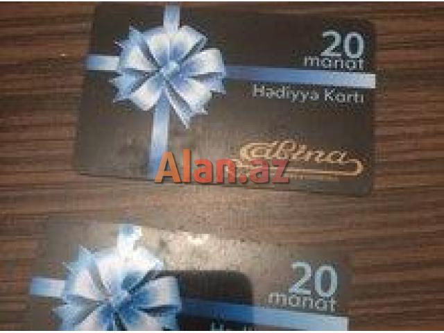 Hədiyyə kartı 