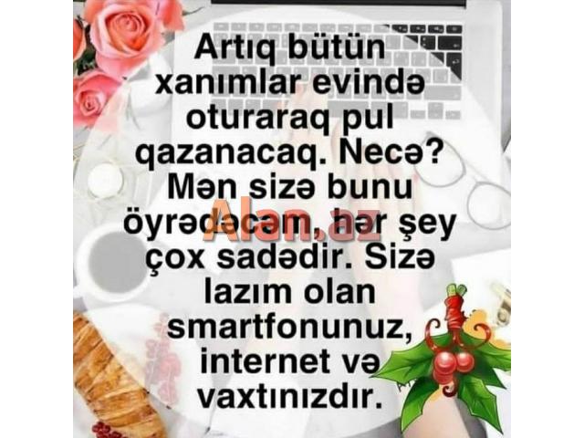 Evdar xanimlara is teklifi