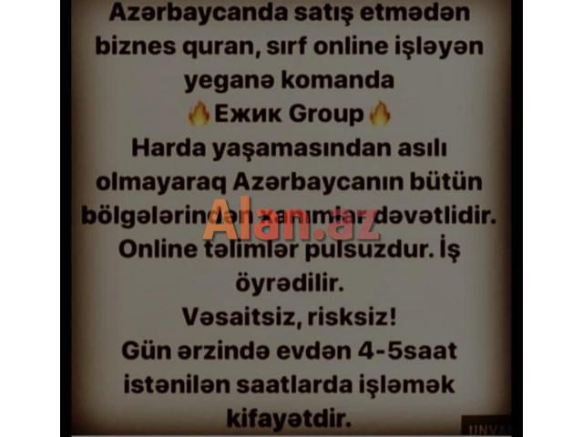 Evden idare olunan iş sistemi