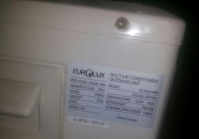 Kondisioner Eurolux 55 kv/m