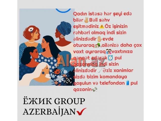 Evdə oturaraq pul qazanmaq qadınlar üçün