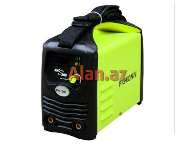 Qaynaq aparati svarka Pigeon arc200 model temiz zavod mali