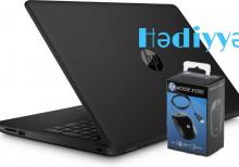 Notebook HP Laptop 15-rb005ur (3FY77EA) alana HP Mouse X1000 hediyye verilir!