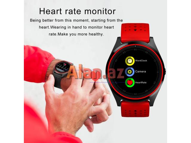 Nömrəli Telefon Funksiyalı Sensor Ekran Smart Saat