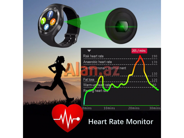 Nömrəli Telefon Funksiyalı Sensor Ekran Smart Saat