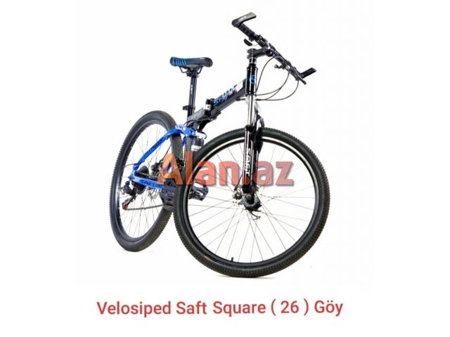 Velosiped saft square (26) göy