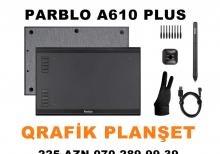 Grafik planshet Parblo A610 PLUS satilir qrafik tablet