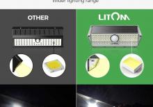 Guneshle ishleyen isiq BREND - LITOM - 100 LED Solar