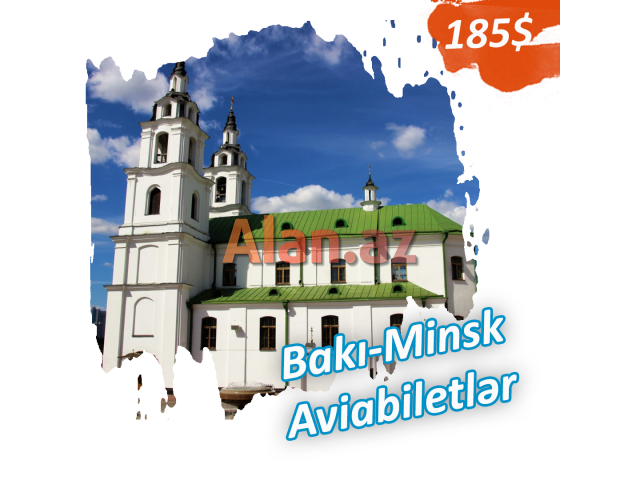 Bakı-Minsk-Bakı aviabiletlər