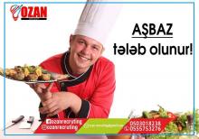 Aşpaz köməkçisi tələb olunur