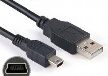 Mini 5-pin type b usb Kabel