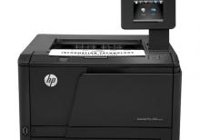 HP laserjet pro 400 M401dn printeri
