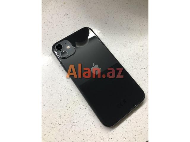 Iphone 11 black qizil zemanetle