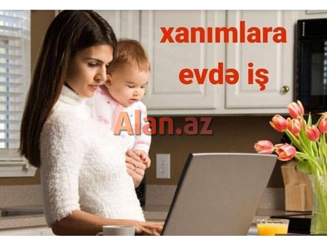Evdar xanımlar üçün iş